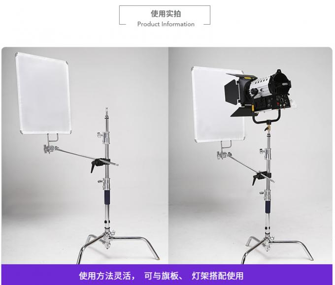 6 Lights LED Video Light Kit , Continuous Lighting For Video M18 HMI