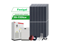 High Efficiency Hybrid Solar Power System 30KW -150KW With Lifepo4 Or Lithium Battery
