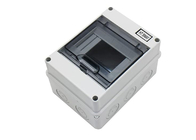 Circuit Breaker Distribution Box Outdoor Waterproof 5 Hole With Transparent Cover