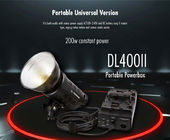 LED 400W Pro Portable Photography Spotlight CRI Index 200w 3200k 200w 5600k