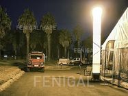 Large Area Illumination Multi Purpose 6m Inflatable Lighting Tower For Engineering Construction