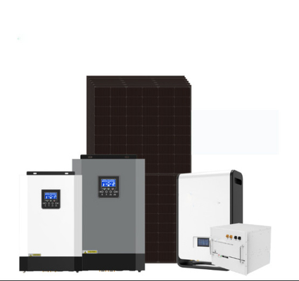 8kw 10kw 12kw 15kw Solar Panel Kit Power Generator 5KW Off Grid Home Solar Energy Systems Household