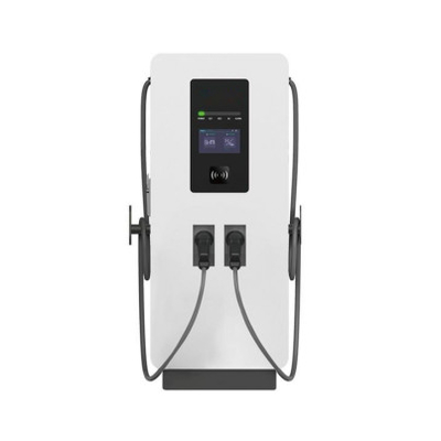 60KW OCPP DC Fast Charger Station LCD Display CCS+CHADEMO+AC CE Certified