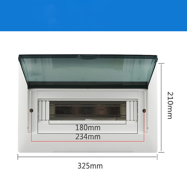 OEM Terminal Electrical Db Box , Plastic Distribution Box With Circuit