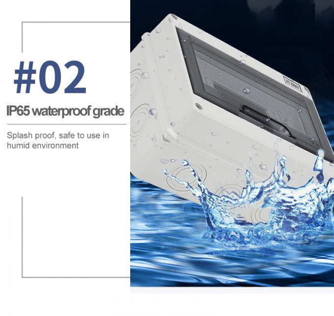 IP65 Waterproof PC Plastic Electrical Junction Box MCB Switch Panel ...