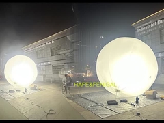 Dia.4.2m Spherical 360-Degree Halogen 2.4KW Balloon Light for Film Production