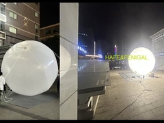 Dia.3.3m Sphere Hybrid 1.8KW With 2 Skirts For Cinematography (CCT 2600K+6500K)