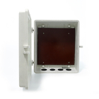 Compact SMC Fiberglass Enclosure Box For Cable Distribution Management Outdoor Mount