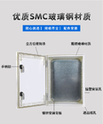 SMC Cable Fiberglass Enclosure Distribution Box With Double Locks CE Standard