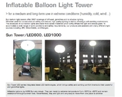 Moon balloon light 1000w with transportable mobile lighting vehicle