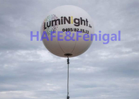 Custom Activity Moon Decoration Balloon Floodlight LED 400w 160cm