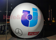 White Led Tripod Moon Balloon Light Decorations 120V USD50 Helium