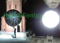 Cinematographic HMI Film LED Lighting Balloon Sphere / Ellipse 4000w Daylight