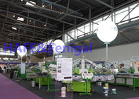 Inflatable Moon Balloon Light Exhibition Event Advertising LED 400w 36000 Lm