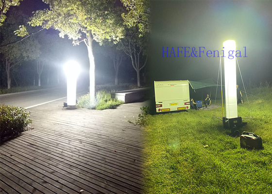 5M Inflatable Outdoor Lighting Tower 230V Activities Camping MH1000W