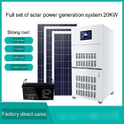 20kw Solar Power Generation System 220v Home Offgrid Inverter Control  60HZ