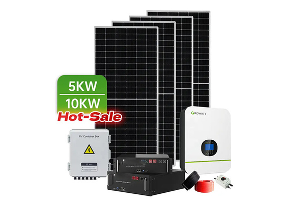 Home Solar Energy System 8KW 5KW 3KW Solar Kit 20KW 10KW Off Grid Solar Power System