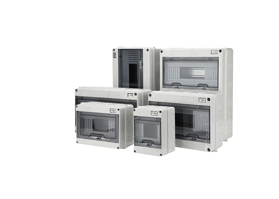 IP65 Waterproof PC Plastic Electrical Junction Box MCB Switch Panel Mounted Distribution Box