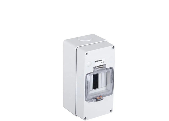 IP66 Enclosure Waterproof Plastic Distribution Box 4 Ways Switch MCB Box