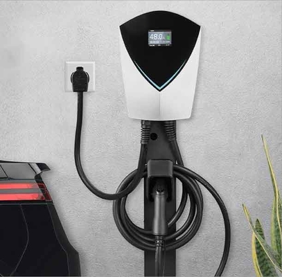 Durable Secure 7kW Electric Ev Charging Station Commercial