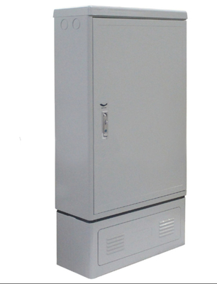 Weatherproof IP65 288 Cores SMC Fiber Optic Cross Connect Cabinet