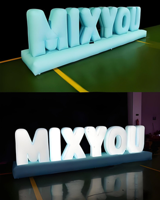 Direct supply from the manufacturer: one-stop inflatable advertising model display planning, equipped with luminous Engl