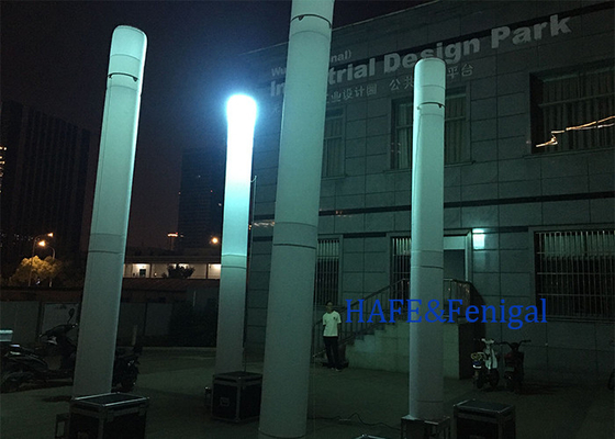 5M 1000w Simple And Rapid  Inflatable Light Tower Pillars For A Large Area Illumination