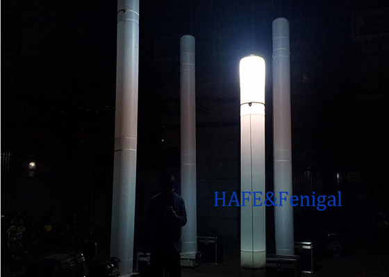 Portable Inflatable Lighthouse Tower Emergency Advertising Hmi 1000W 1-3M Support Customization