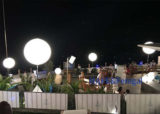 800W Inflatable Led Light With Halogen Lamp , Inflatable Led Balloon Lights Event Lighting Decoration