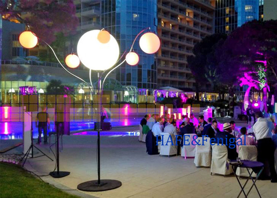 800W Inflatable Led Light With Halogen Lamp , Inflatable Led Balloon Lights Event Lighting Decoration