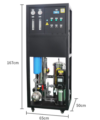 Large Industrial Reverse Osmosis Pure Water Equipment 0.25 - 0.5 Tons Farm Car Wash Commercial Water Purifier Manu