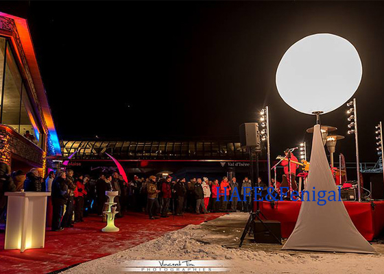 Outdoor Inflatabe Portable Pole Stand Light Balloon LED 400W Advertising Tripod