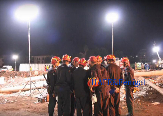 Large Area Illuminate Lighting Rescue 911 Lighting 400W LED Portable Light Support Customization