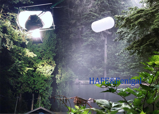 Space Saving  Film Lighting Balloon LED 1200W For Indoor And Outdoor Shooting