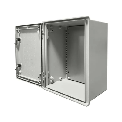 Electrical Outdoor Distribution Fiberglass Enclosure Box Powder Coating 300x250x140mm