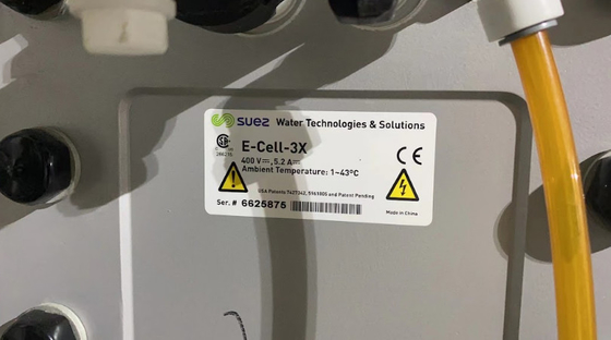 Flow 5.0 M3/H Veolia Suez EDI Modules E-Cell-3X Suez For Providing Ultrapure Water