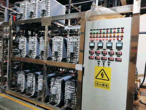 0.5-0.7m3/H EDI Stacks LX-HD-50 For High Temperature Disinfection