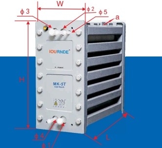 3.5-5.5m3/H EDI Stacks MK-5T For Electrodeionization Pure Water Production