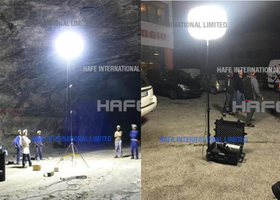 Portable Non-Glare Industrial 480W SUN LED Balloon Light Customizable Safety Lighting for Various Applications