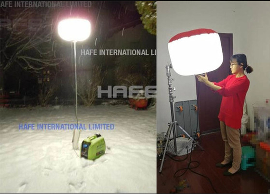 Portable Non-Glare Industrial 480W SUN LED Balloon Light Customizable Safety Lighting for Various Applications