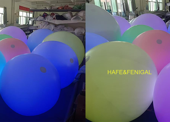 4ft Tap-To-Change-Color LED RGB Interactive Balloon Light: Ideal for Events & Crowd Engagement