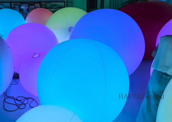 4ft Tap-To-Change-Color LED RGB Interactive Balloon Light: Ideal LED Crowd Balls for Events