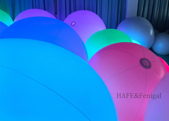 4ft Tap-To-Change-Color LED RGB Interactive Balloon Light: Ideal LED Crowd Balls for Events