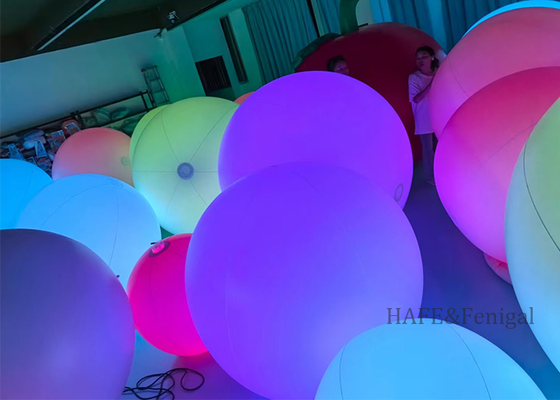 4ft Tap-To-Change-Color LED RGB Interactive Balloon Light: Ideal LED Crowd Balls for Events