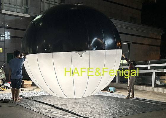 Suitable For Filmmakers To Hang Inflatable Spherical LED Two-Color Balloon Lights