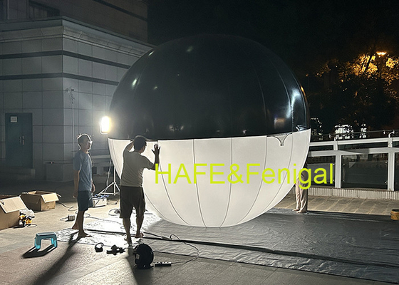Suitable For Filmmakers To Hang Inflatable Spherical LED Two-Color Balloon Lights