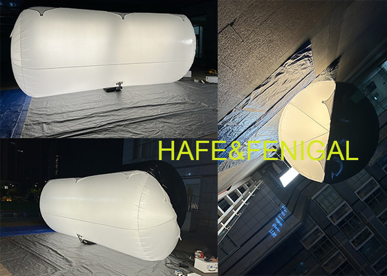 Movie Shooting Inflatable Tubular Halogen Helium Lighting Balloon Can Be Used Outdoors