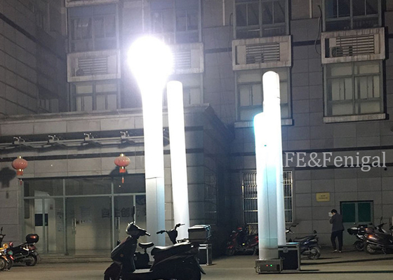 Outdoor Power Supply Optional 120V/50HZ HID 1000w Inflatable Emergency Lighting Tower Battery