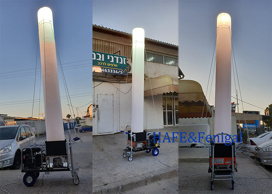 Outdoor Night Lighting Portable Large Area 3-5M 1000W Inflatable Light Tower