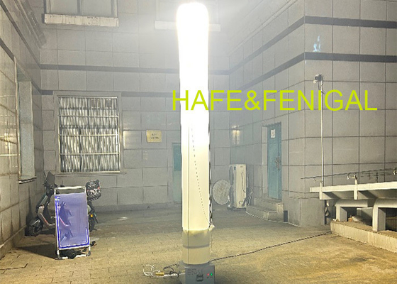 MH 1000W Metal Halide Light 5m Portable Inflatable Light Tower For Rescue Lighting